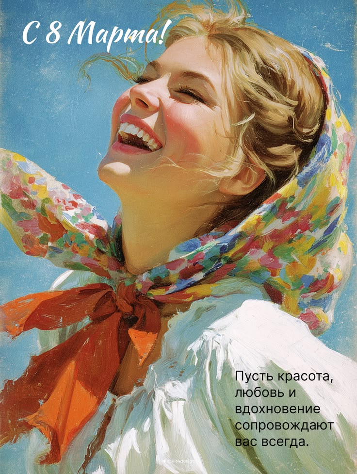 Открытки с 8 Марта