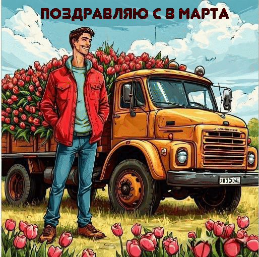 Открытки с 8 Марта