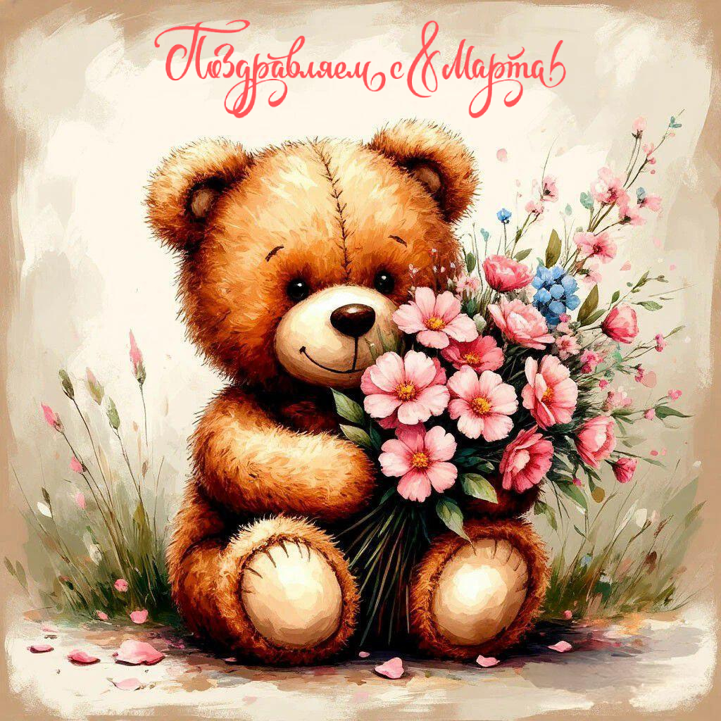 С 8 Марта, красивые открытки учительнице, воспитательнице, классному руководителю