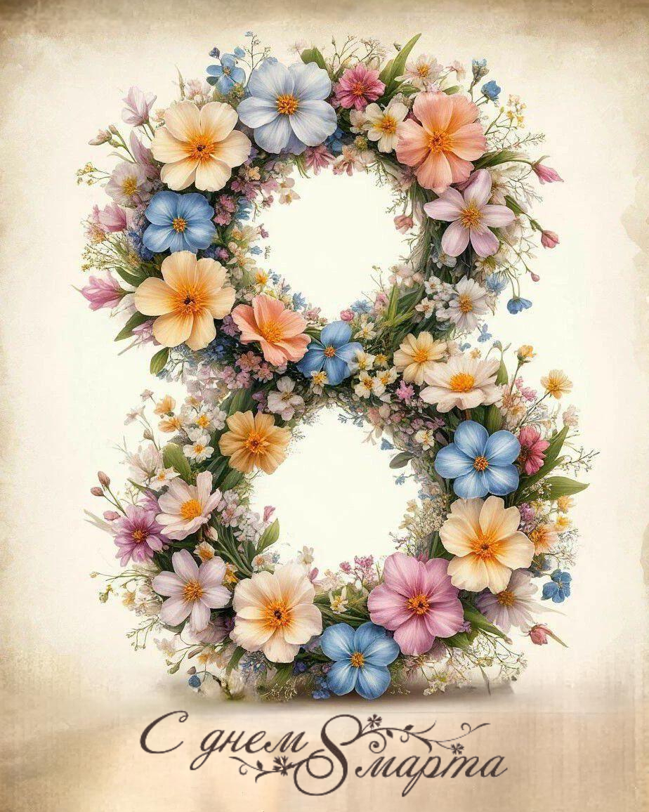 Открытки с 8 Марта