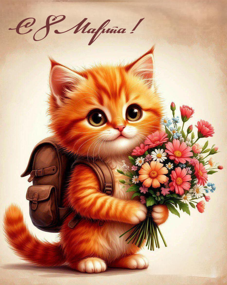 С 8 Марта, красивые открытки учительнице, воспитательнице, классному руководителю