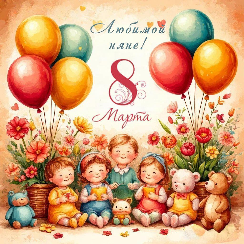 С 8 Марта, красивые открытки учительнице, воспитательнице, классному руководителю