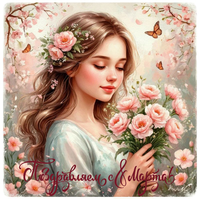С 8 Марта, красивые открытки учительнице, воспитательнице, классному руководителю