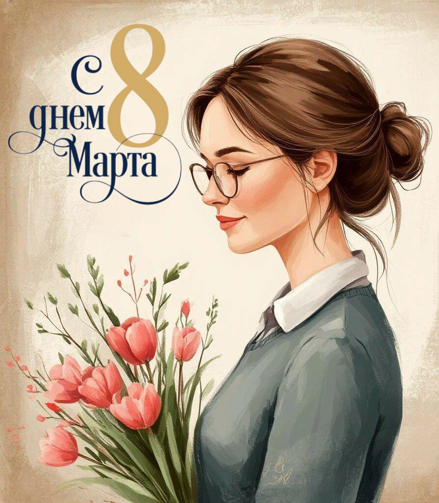 С 8 Марта, красивые открытки учительнице, воспитательнице, классному руководителю