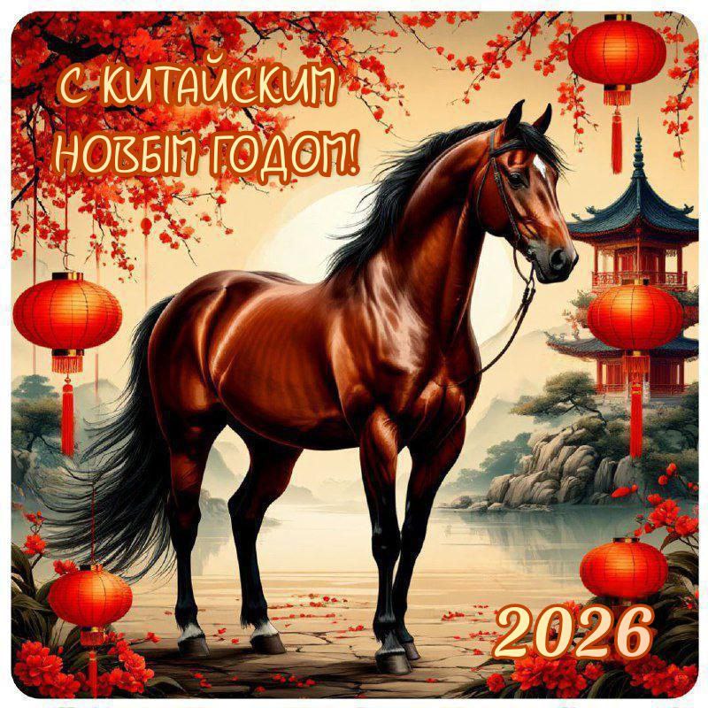 С Китайским Новым годом 2026