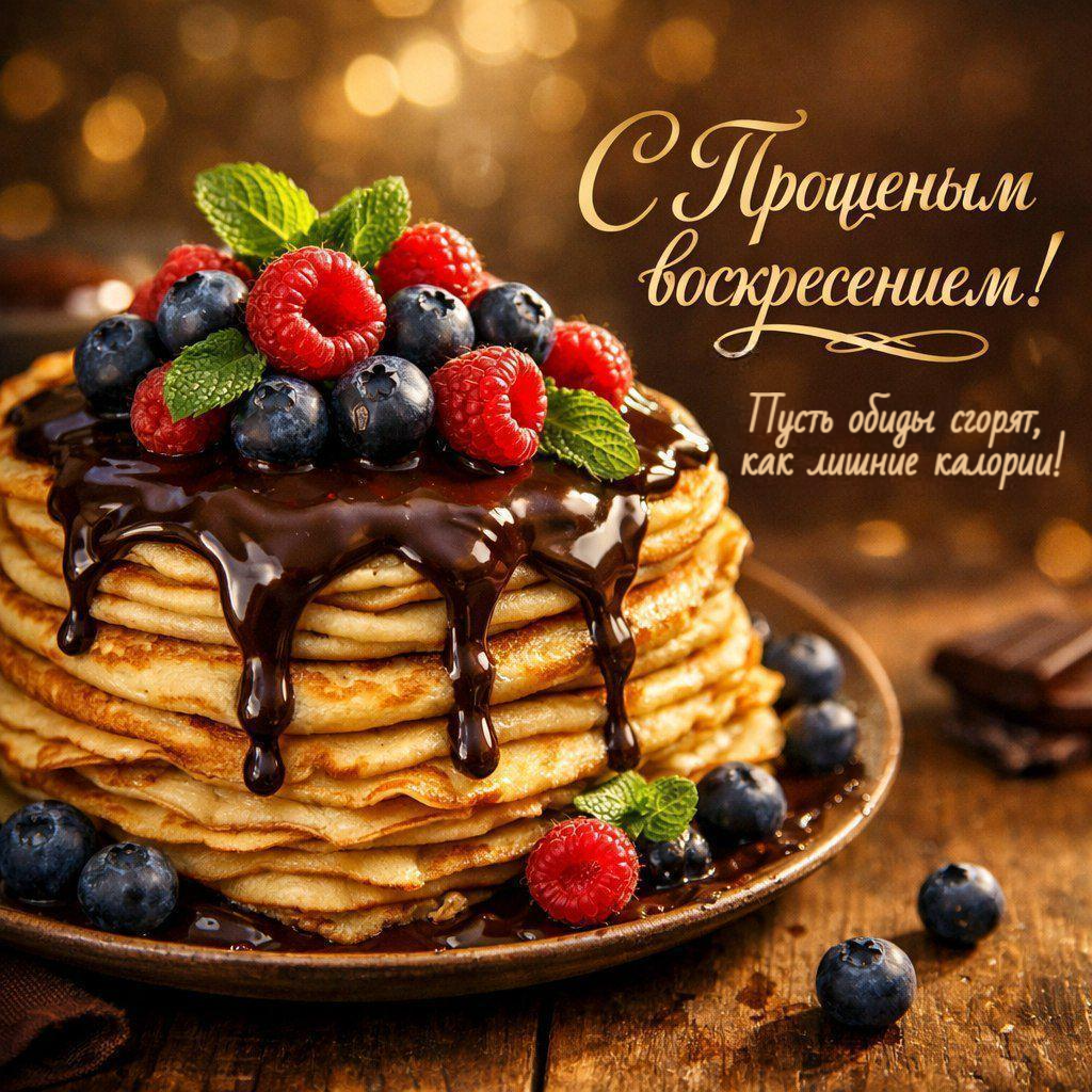 С Масленицей и Прощеным воскресеньем