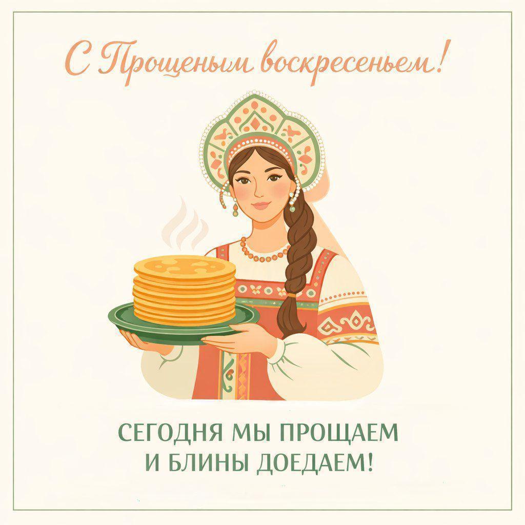 С Масленицей и Прощеным воскресеньем