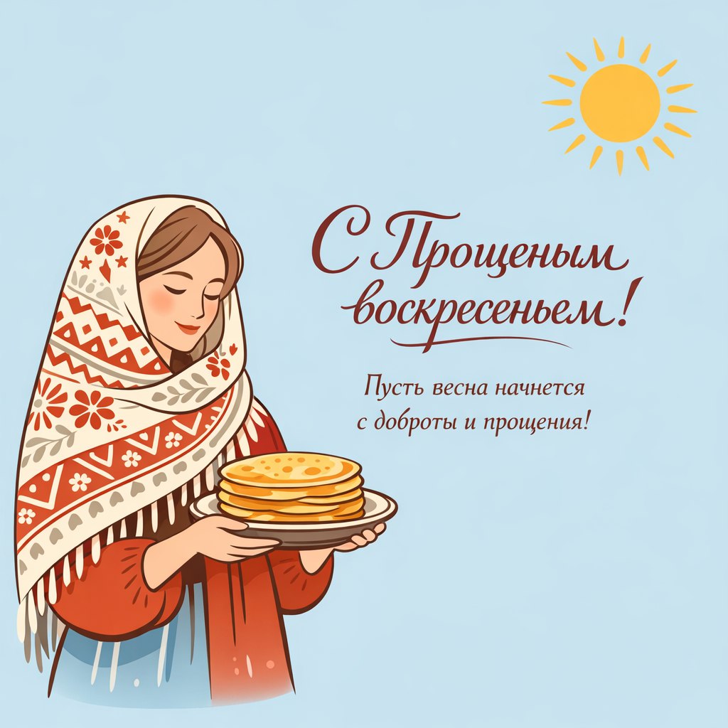 С Масленицей и Прощеным воскресеньем