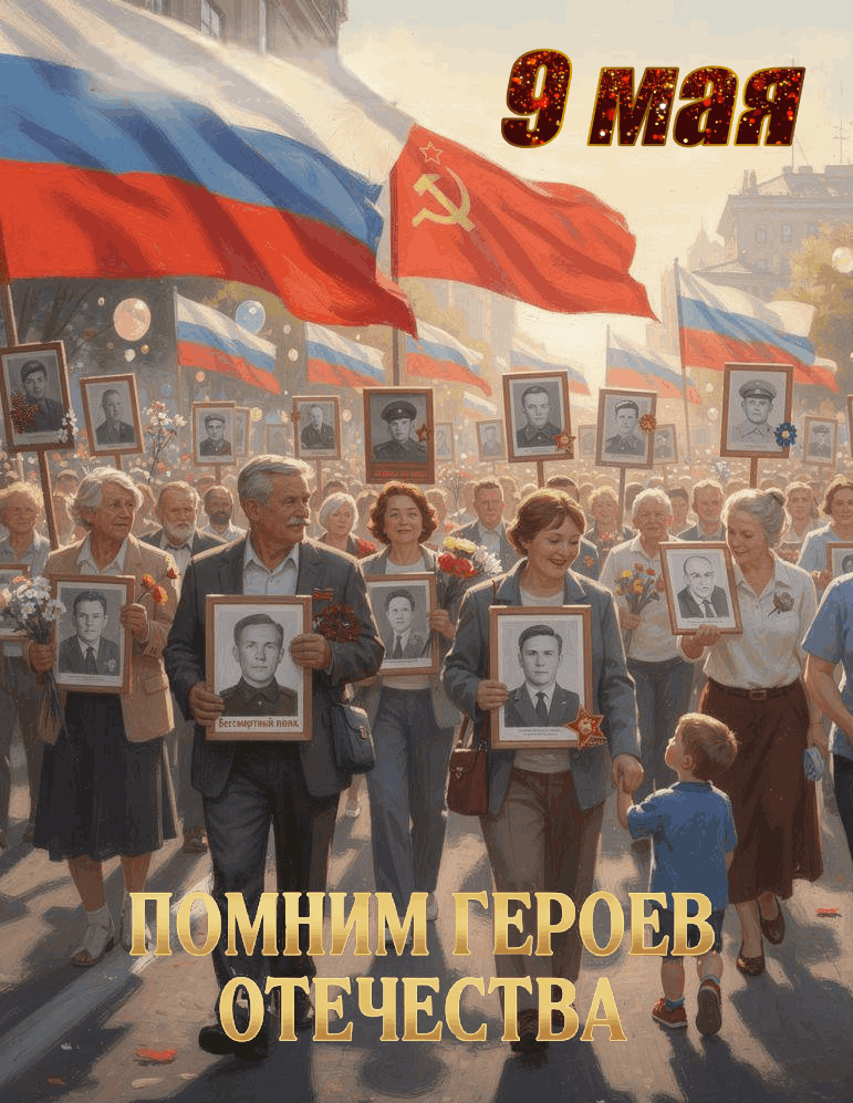 С Днем Победы, с 9 Мая