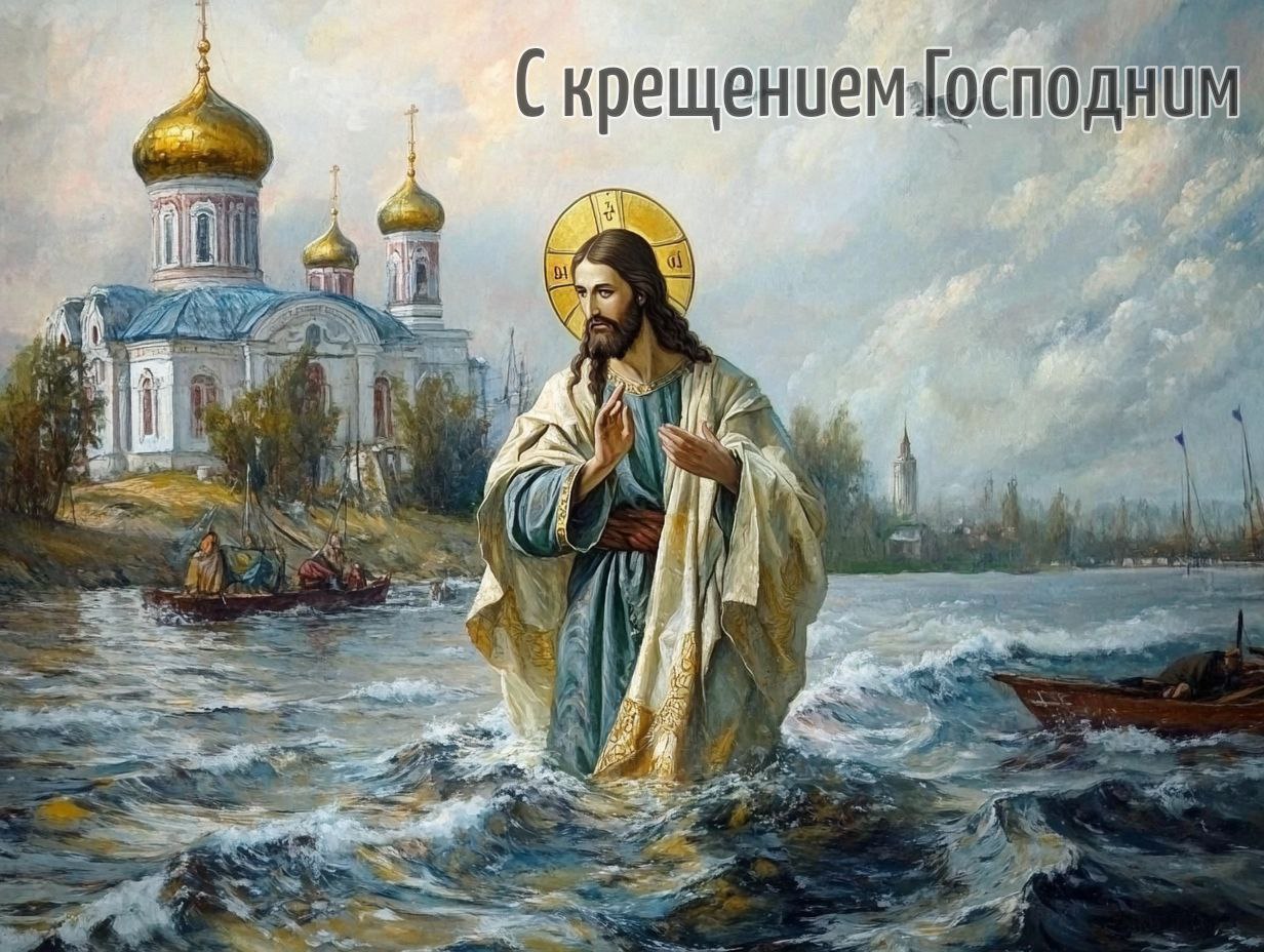 С Крещением Господним, Богоявлением!