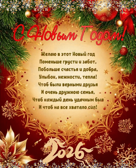 С Новым годом 2026!