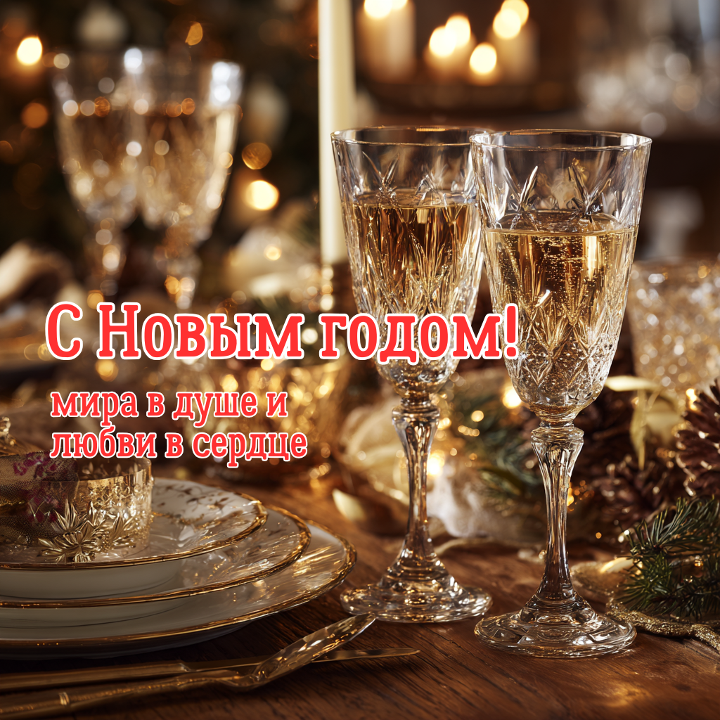 С Новым годом, 2026, с годом Лошади
