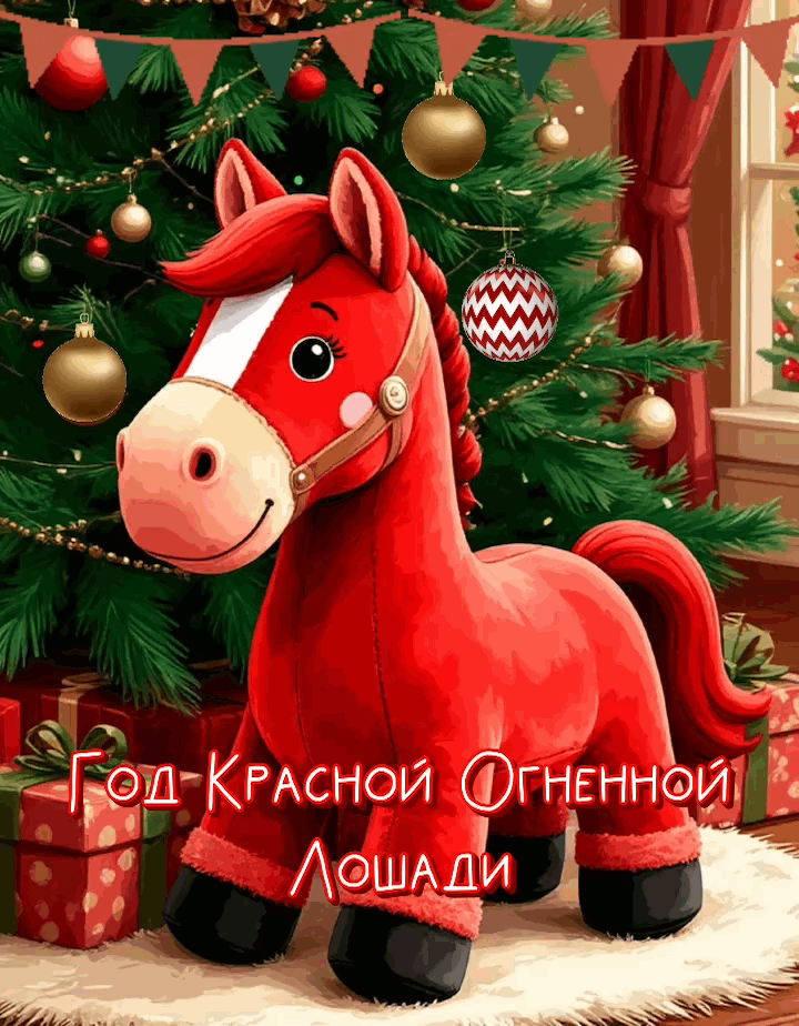С Новым годом, 2026, с годом Лошади