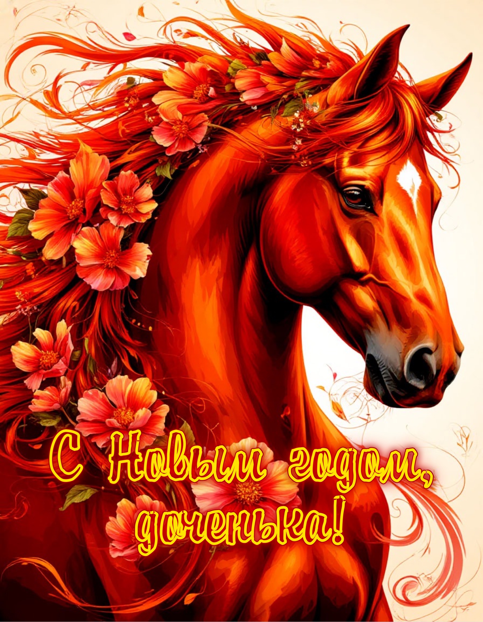 С Новым годом, 2026, с годом Лошади