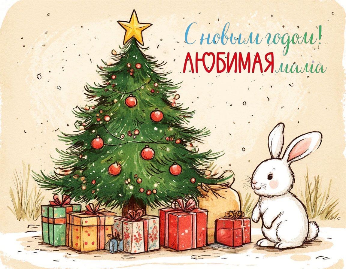С Новым годом мама