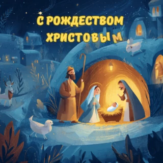 С Рождеством Христовым