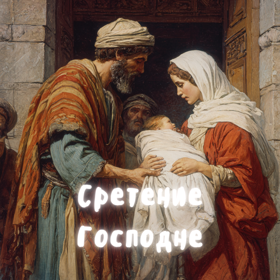 Со Сретением Господним, с праздником Сретения
