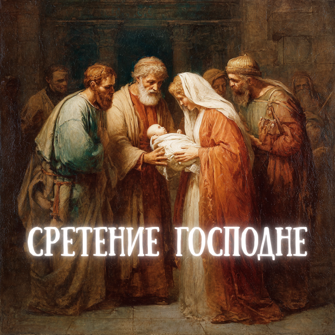 Со Сретением Господним, с праздником Сретения