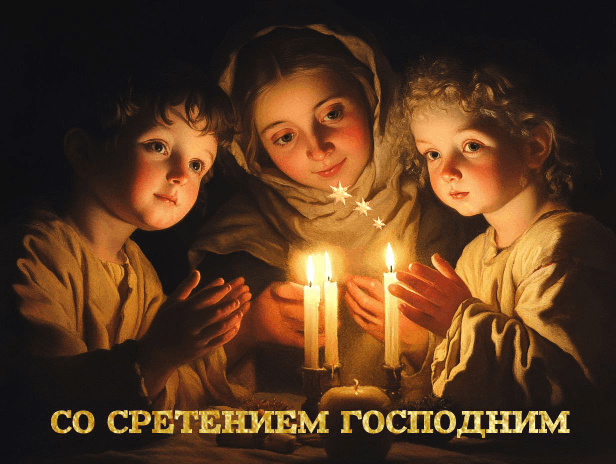 Со Сретением Господним, с праздником Сретения
