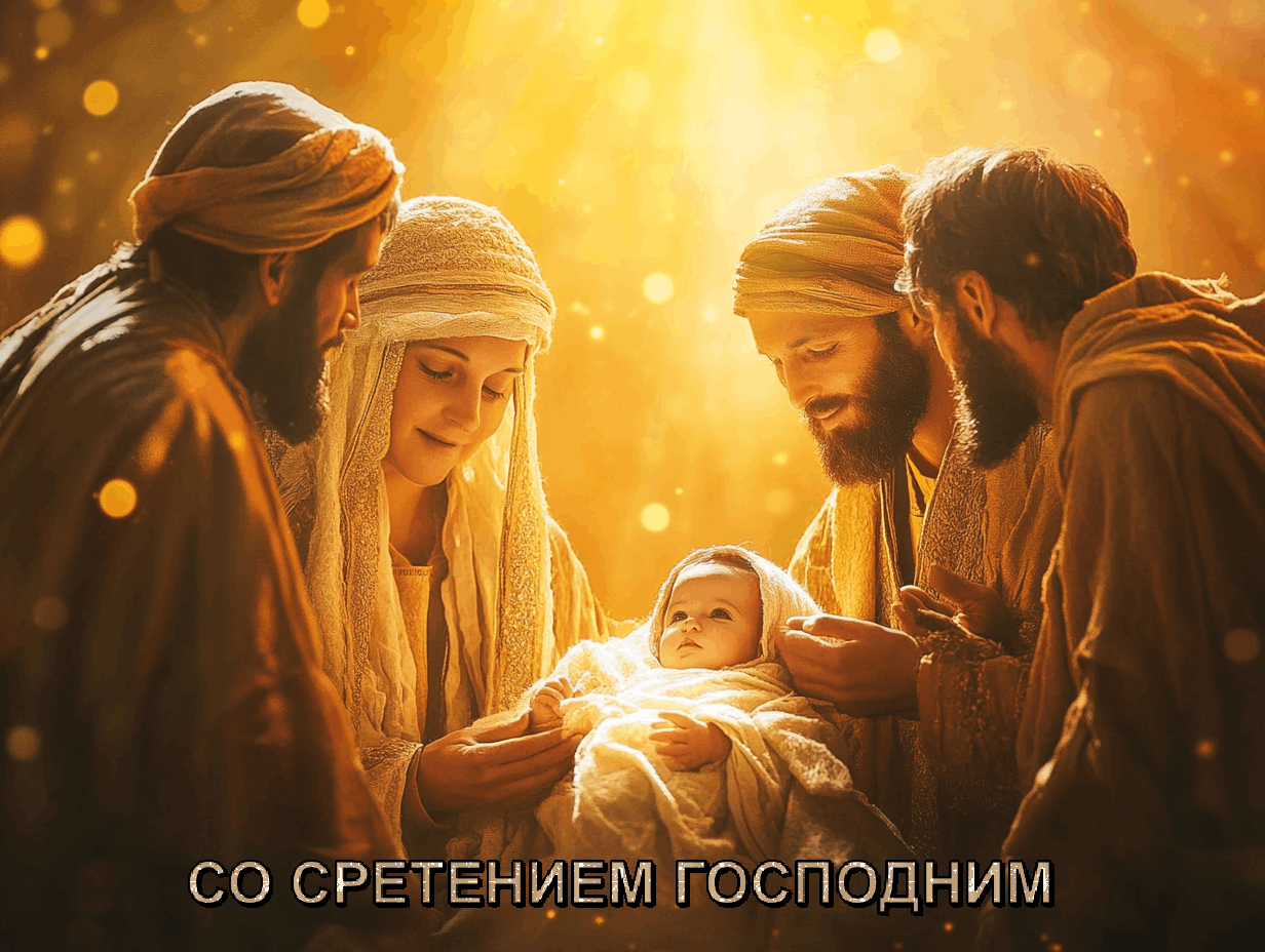 Со Сретением Господним, с праздником Сретения