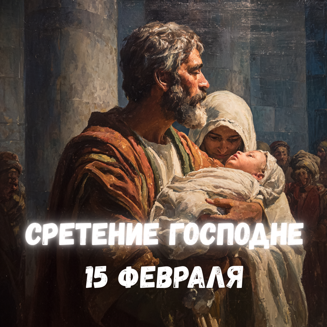 Со Сретением Господним, с праздником Сретения