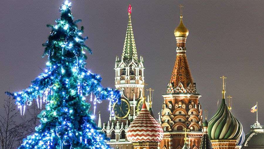 Новогодний Кремль