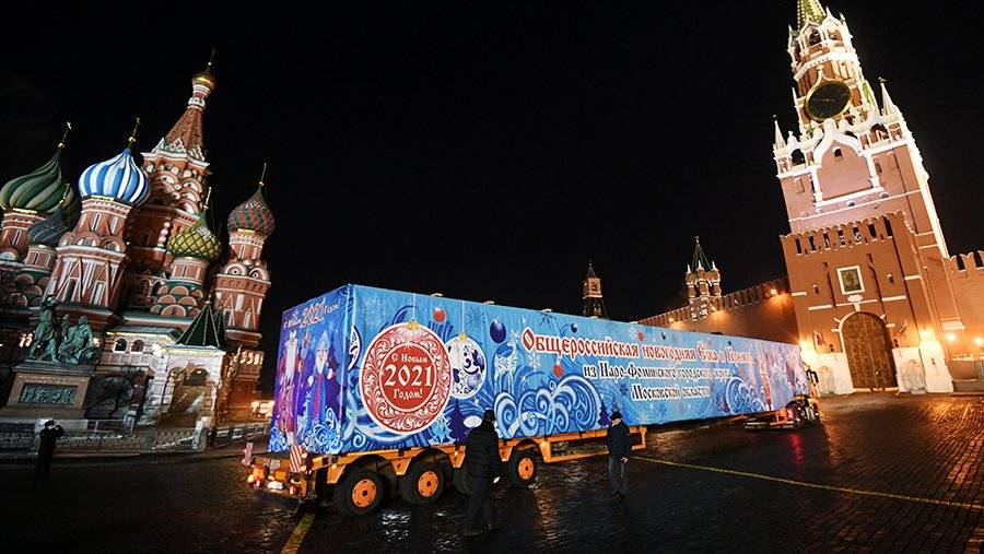 Новогодний Кремль 2022