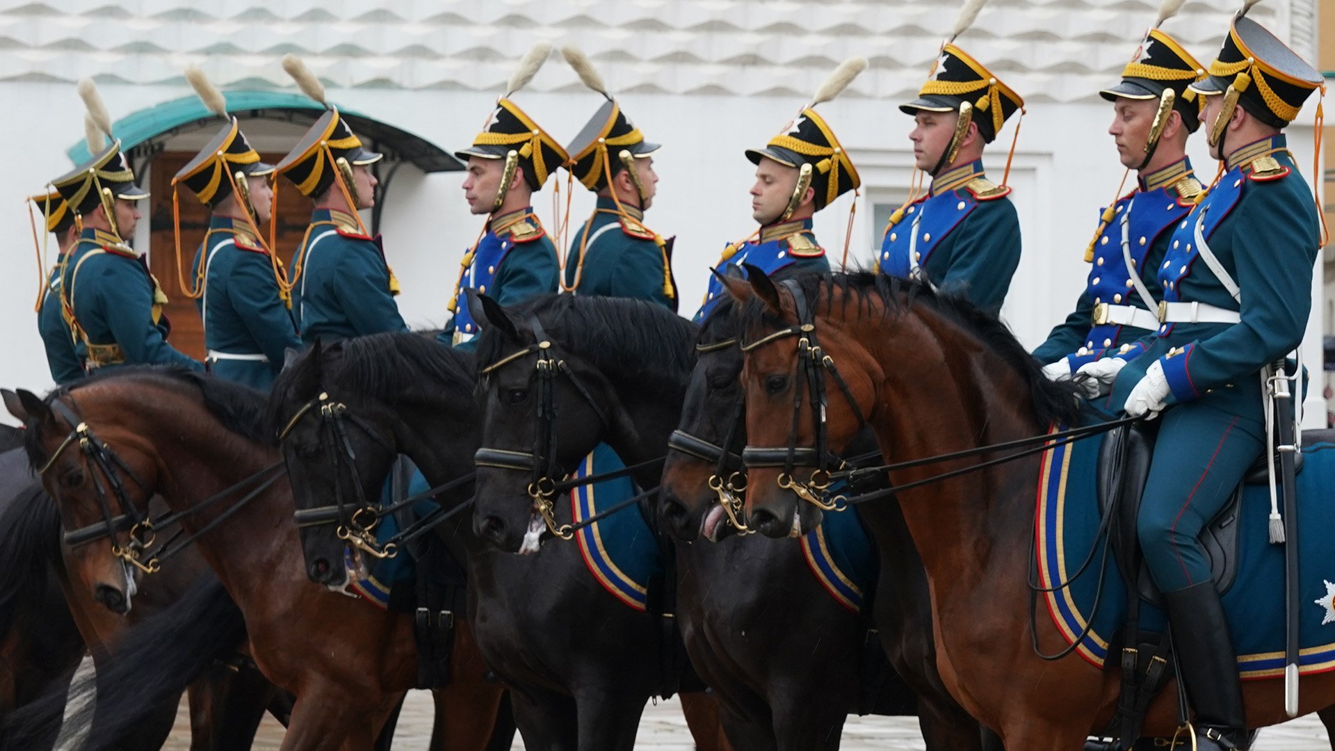 Конный караул президентского полка