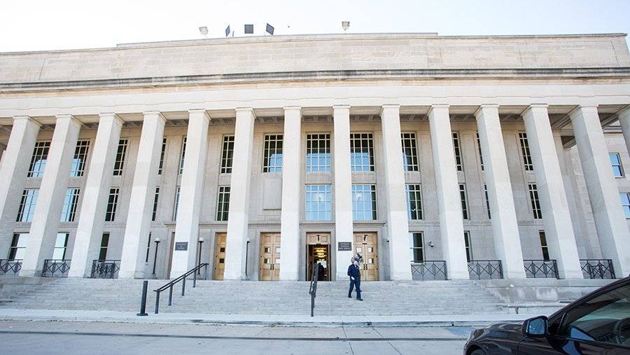 pentagon building front