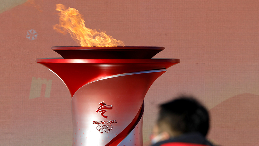 Олимпийский огонь фото