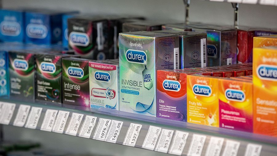 Презервативы Durex запретили к продаже в России