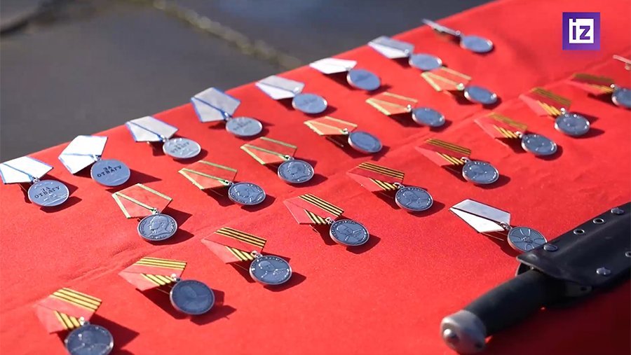 Десантники ВС РФ получили награды за выполнение боевых задач в ходе СВО