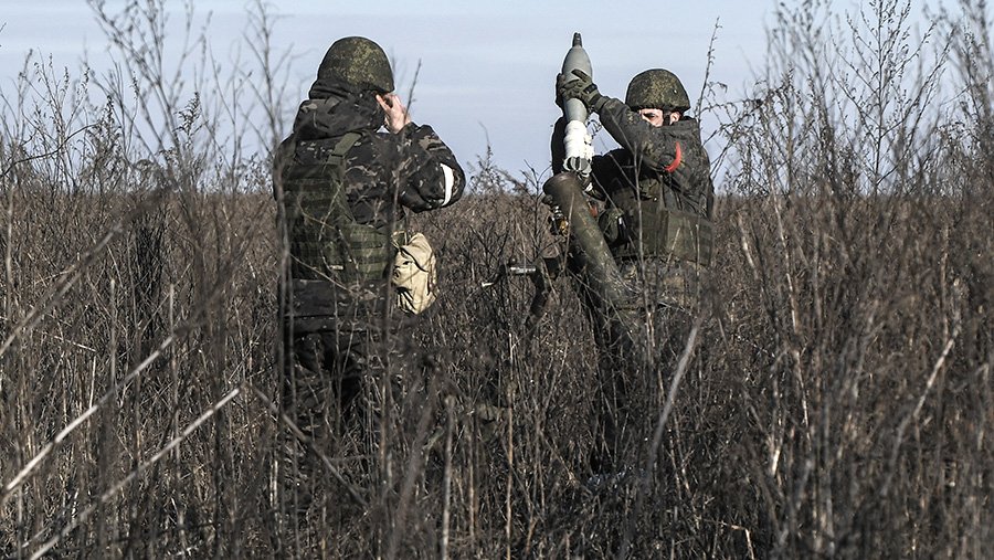 Российские военные продолжили наступление на донецком направлении