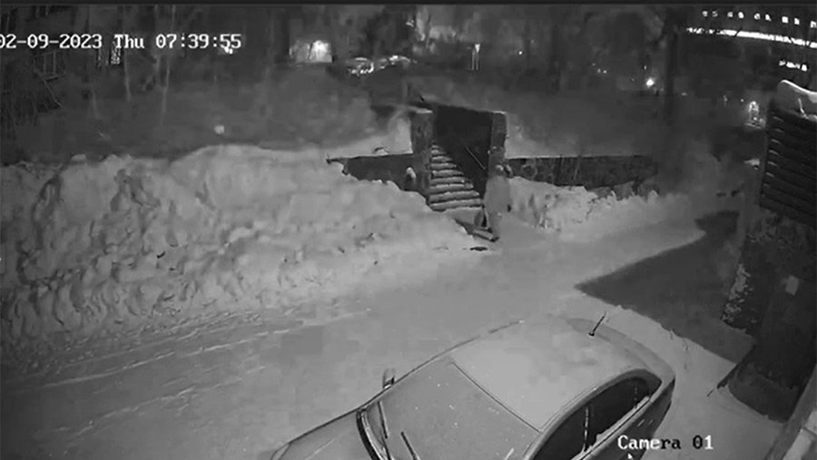 Опубликованы кадры с моментом взрыва газа в жилом доме в Новосибирске
