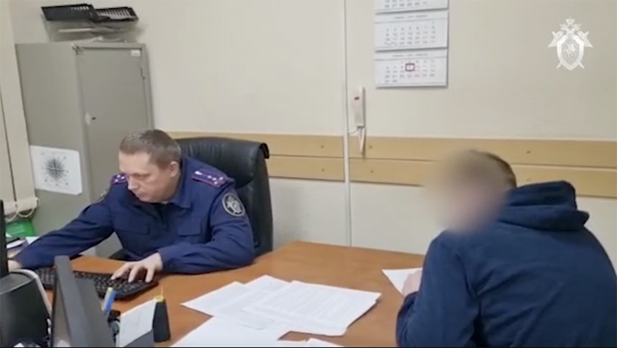 Опубликовано видео допроса задержанного после взрыва газа в Новосибирске