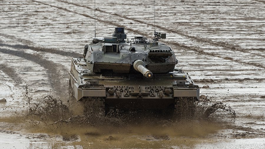 Шольц призвал Евросоюз помочь Украине с танками Leopard 2
