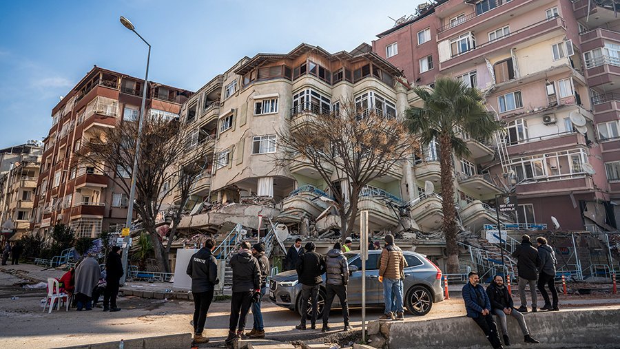 В центральной части Турции зафиксировано землетрясение магнитудой 4,8
