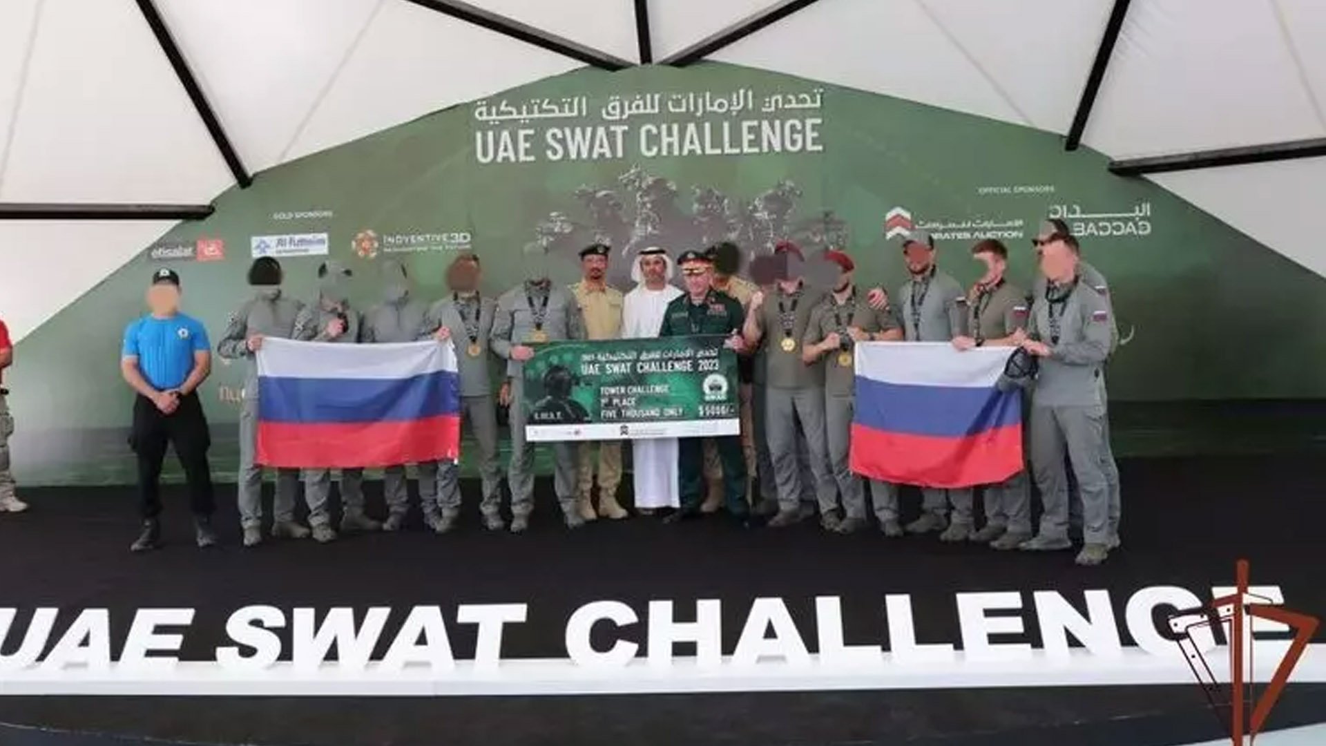 Спецназовцы из РФ заняли весь пьедестал на соревнованиях «UAE SWAT  Challenge-2023» | Новости армии | Известия | 24.02.2023