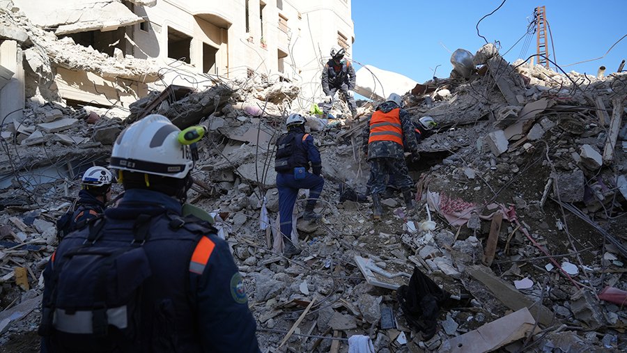 Число погибших при землетрясении в Сирии достигло 1347 человек