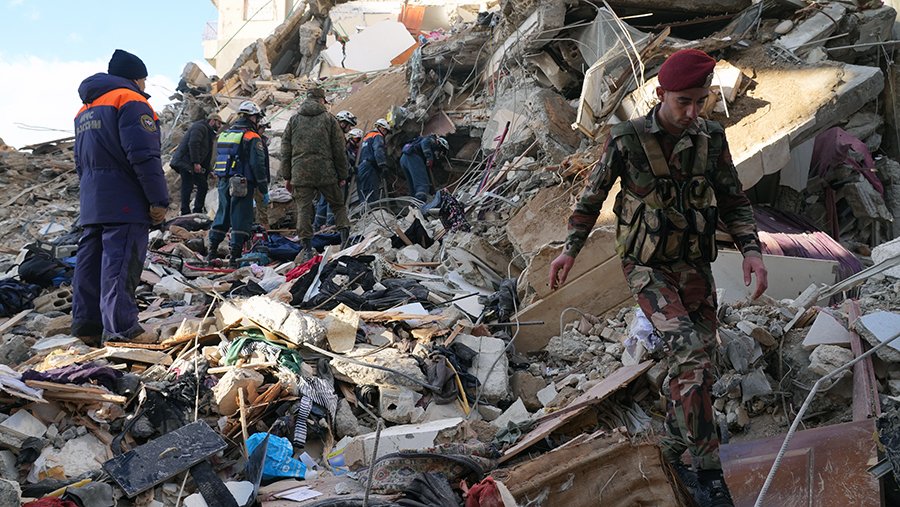 Число жертв землетрясений в Сирии увеличилось до 1387