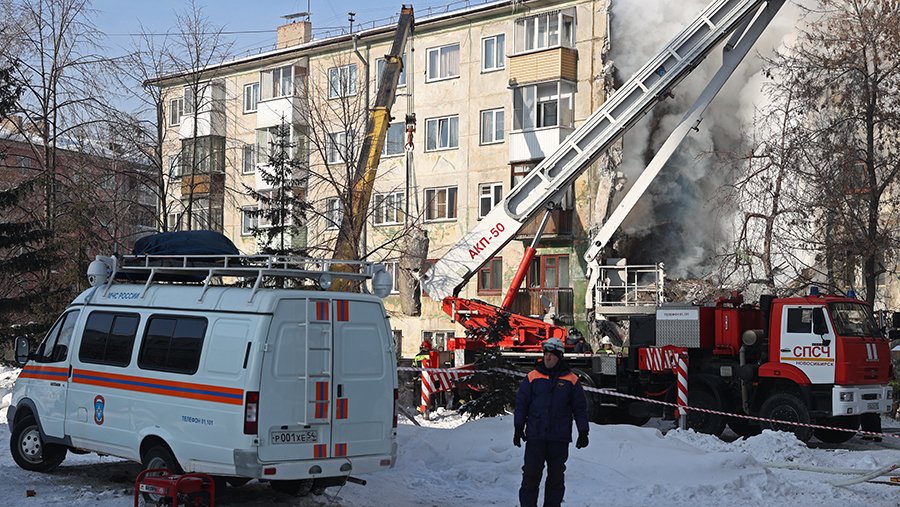 Губернатор сообщил о двух пострадавших детях при взрыве газа в Новосибирске