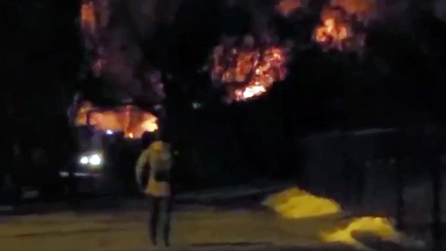 Очевидцы сообщили о взрыве в Донецке
