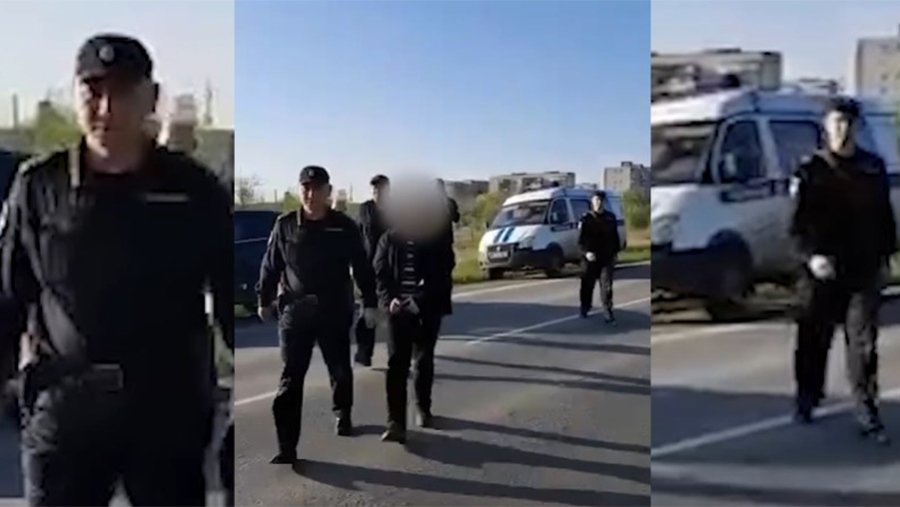 ФСБ опубликовала кадры задержания готовившего теракт под Оренбургом россиянина