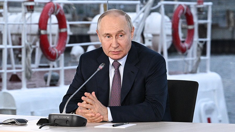 Путин вчера фото