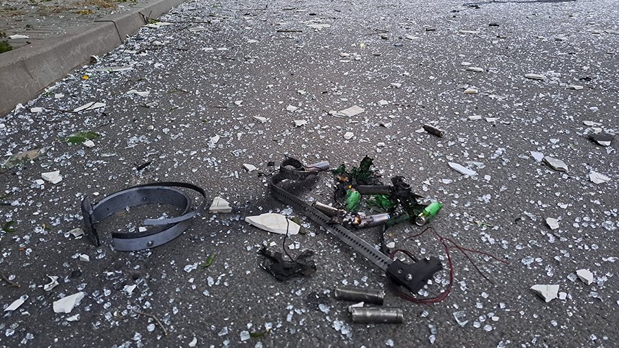 Украинский БПЛА сбросил взрывные устройства в Курской области