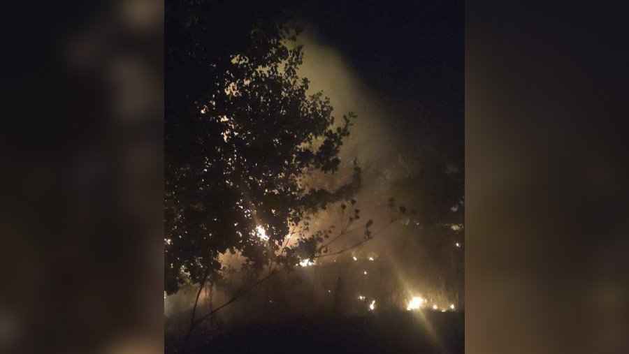 В Днепропетровской области возник пожар после взрыва