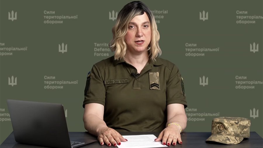 Трансгендер из США стал официальным представителем сил обороны Украины