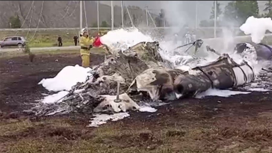 Число погибших при крушении Ми-8 на Алтае увеличилось до шести
