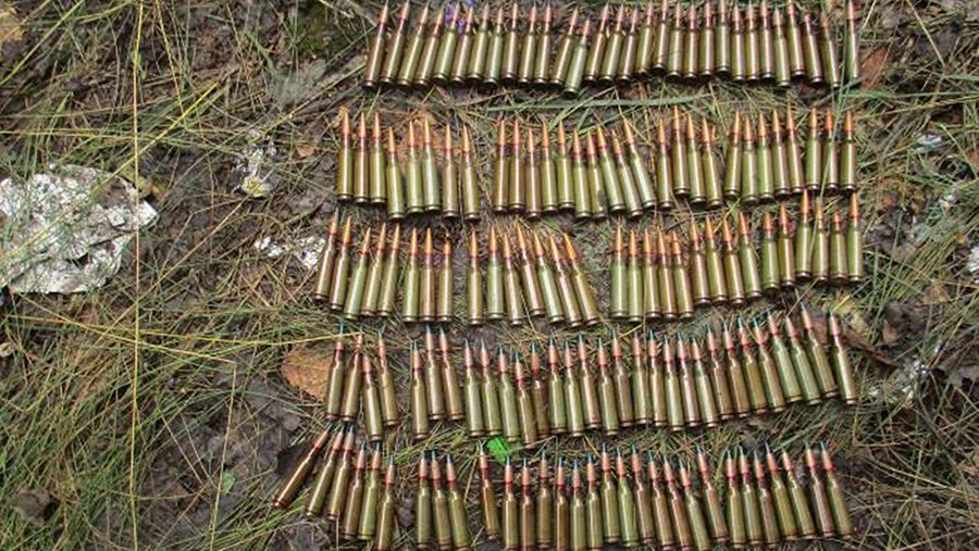 Силовики ЛНР обнаружили у села Великоцк свыше 200 патронов и 10 гранат
