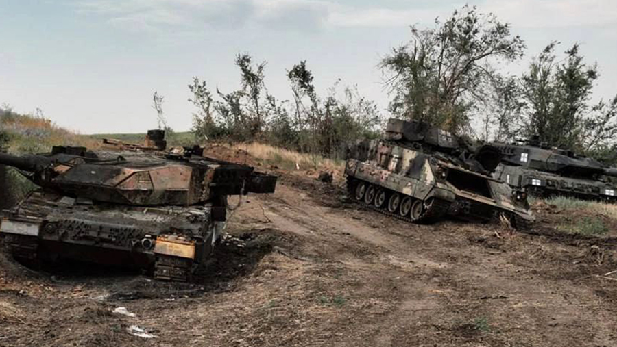 Балицкий рассказал об уничтожении танков Leopard на запорожском направлении
